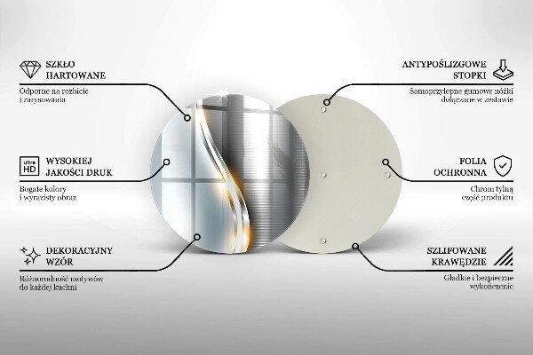 Tábua de cortar Arte em metal