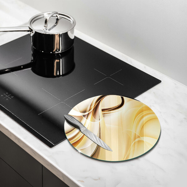 Tábua de cortar de vidro Fumaça abstrata