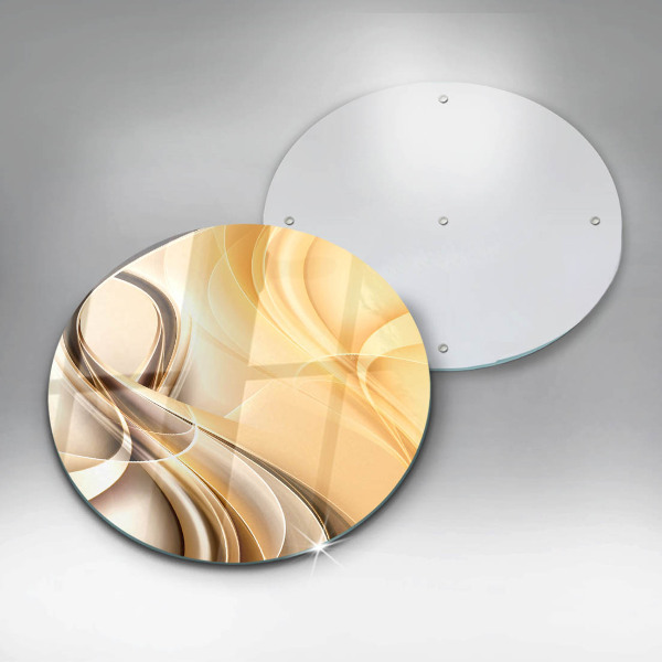 Tábua de cortar de vidro Fumaça abstrata