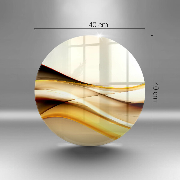 Tábua de cortar Linhas de fumaça abstratas