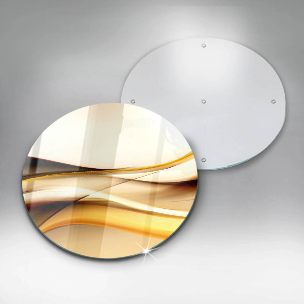 Tábua de cortar Linhas de fumaça abstratas