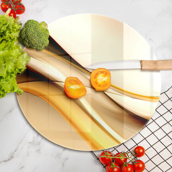 Tábua de cortar Linhas de fumaça abstratas