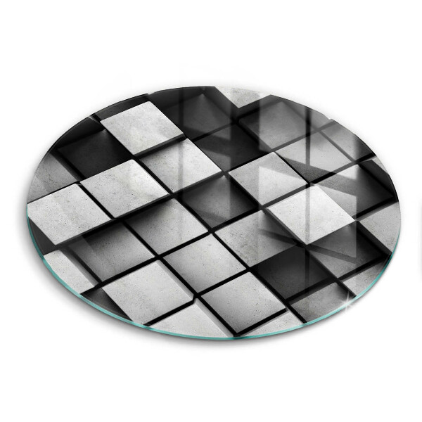 Tábua para corte Pătrate 3D Abstracte