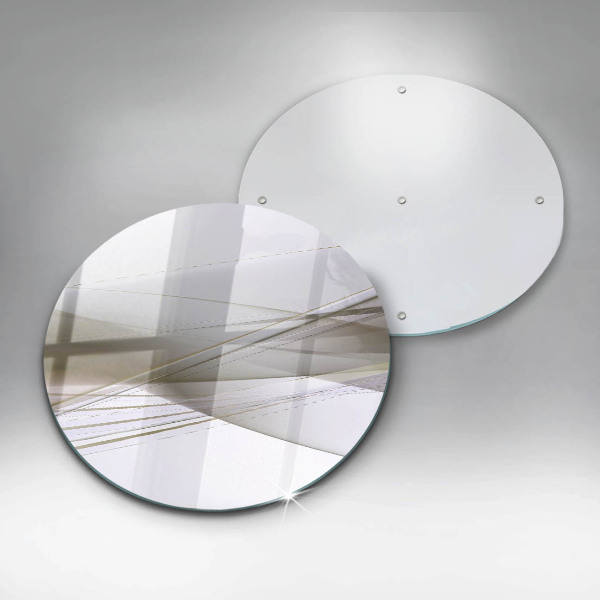 Tábua para cozinha Design de linhas abstratas