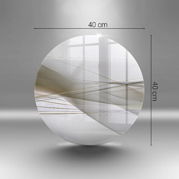 Tábua para cozinha Design de linhas abstratas