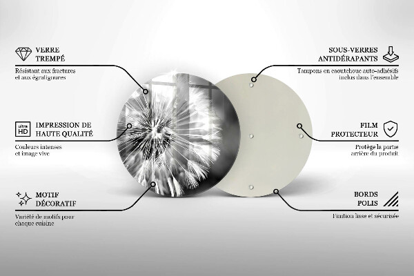 Tábua corte Dente-de-leão delicado