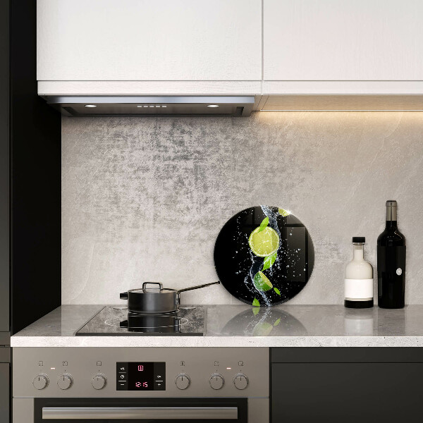 Tábua cozinha Limões suculentos em água