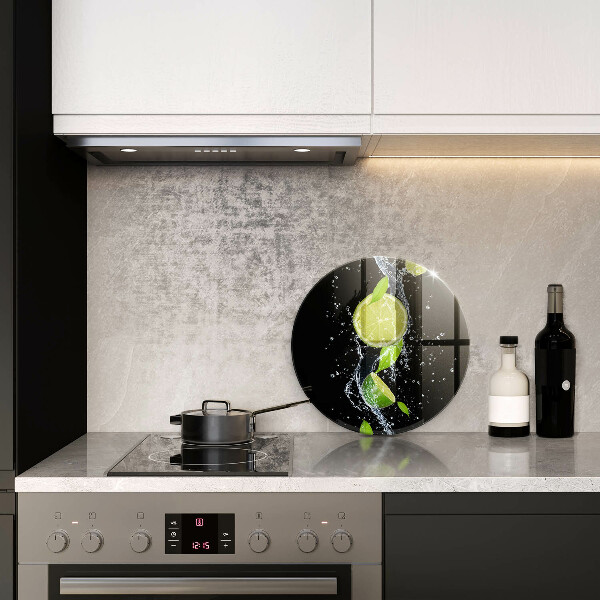 Tábua cozinha Limões suculentos em água