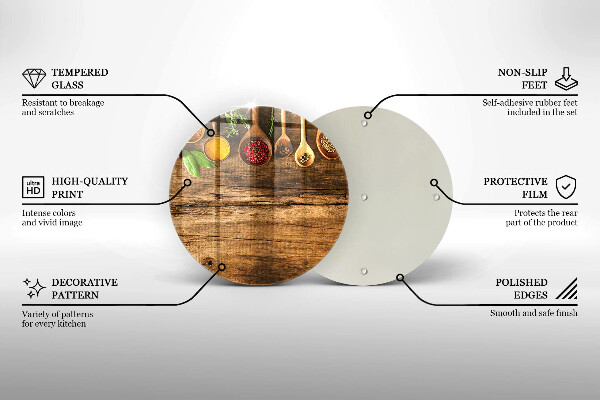 Tábua corte Colheres de madeira para especiarias