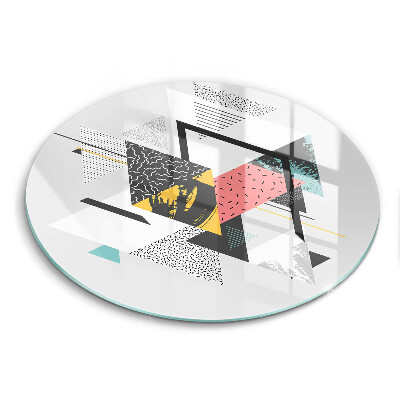 Tábua para cozinha Triângulos abstratos