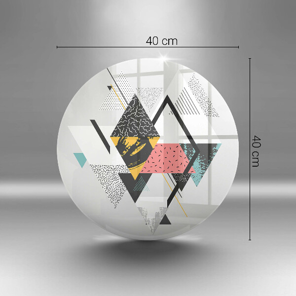 Tábua para cozinha Triângulos abstratos