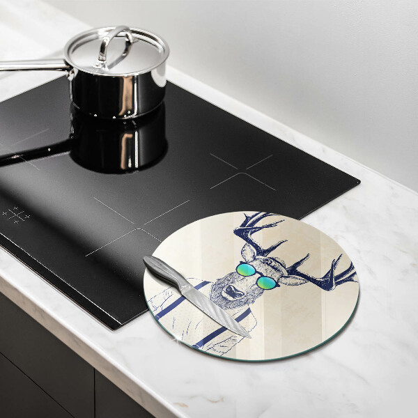 Tábua para cozinha Ilustração do Homem-Veado