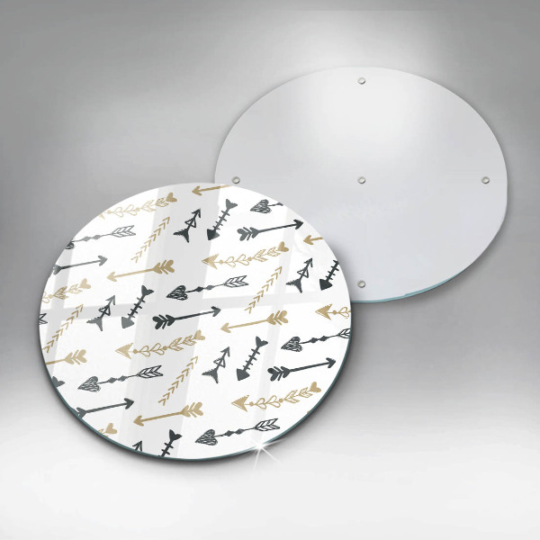 Tábua de cortar Padrão de flecha boho