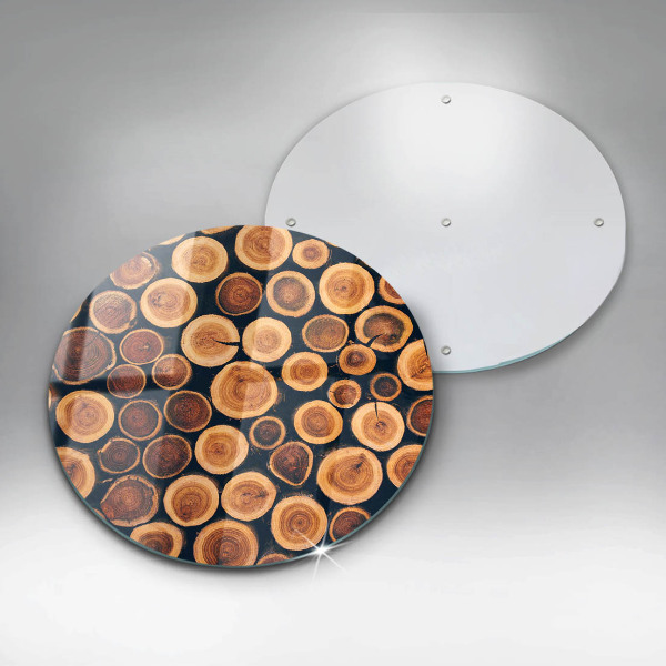 Tábua corte Tocos de árvores de madeira