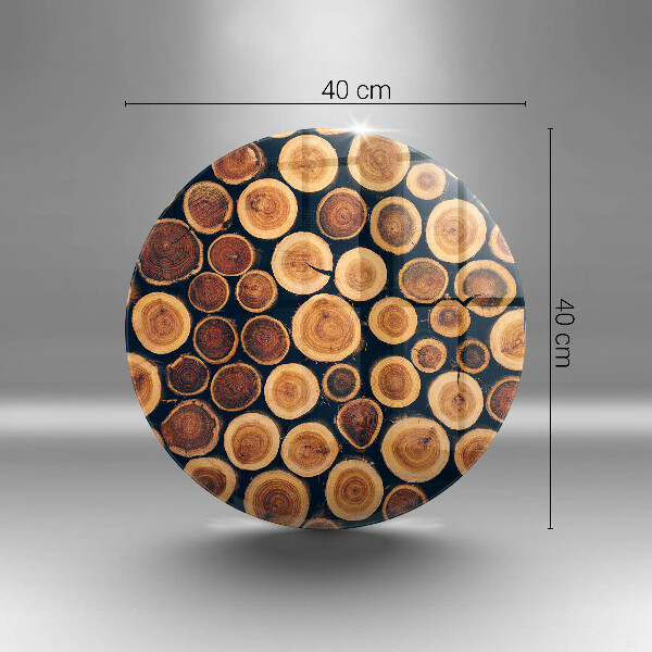 Tábua corte Tocos de árvores de madeira