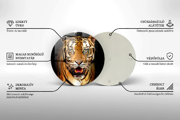 Tábua de cortar Tigre animal selvagem