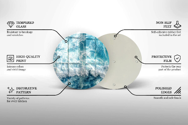 Tábua corte Ondas do mar