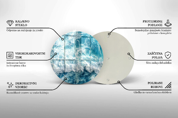 Tábua corte Ondas do mar