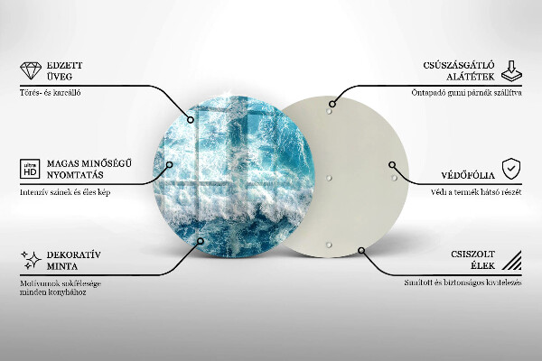 Tábua corte Ondas do mar