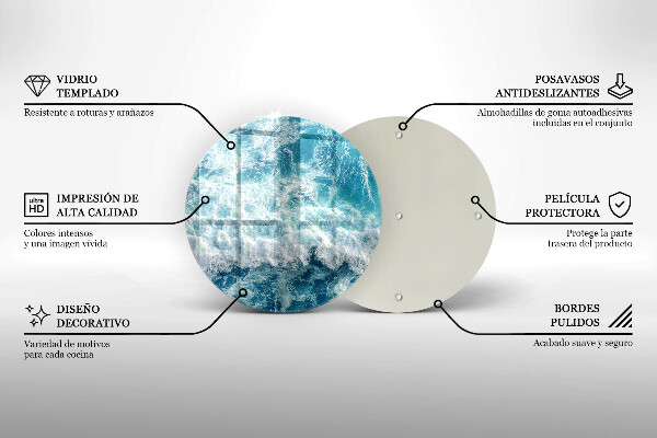 Tábua corte Ondas do mar