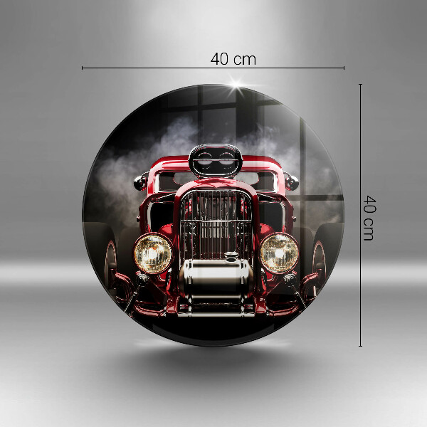 Tábua de vidro Carro velho