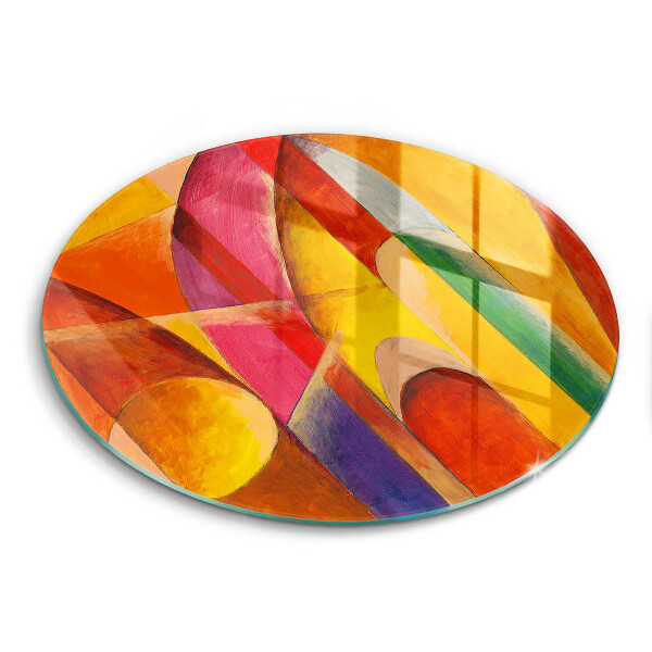 Tábua para cozinha Abstracție Colorată