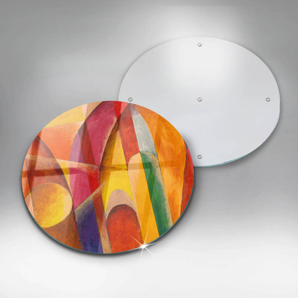 Tábua para cozinha Abstração colorida