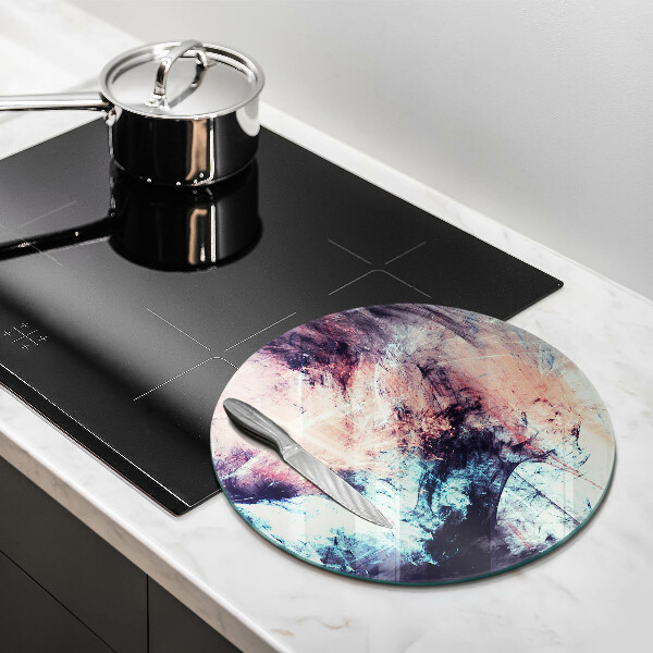 Tábua de cortar Abstração pintada