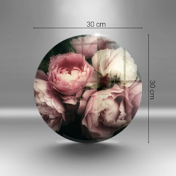 Tábua para cozinha Flores de peônia