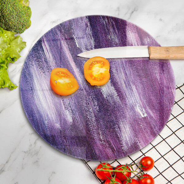 Tábua de corte de vidro Abstração de tinta