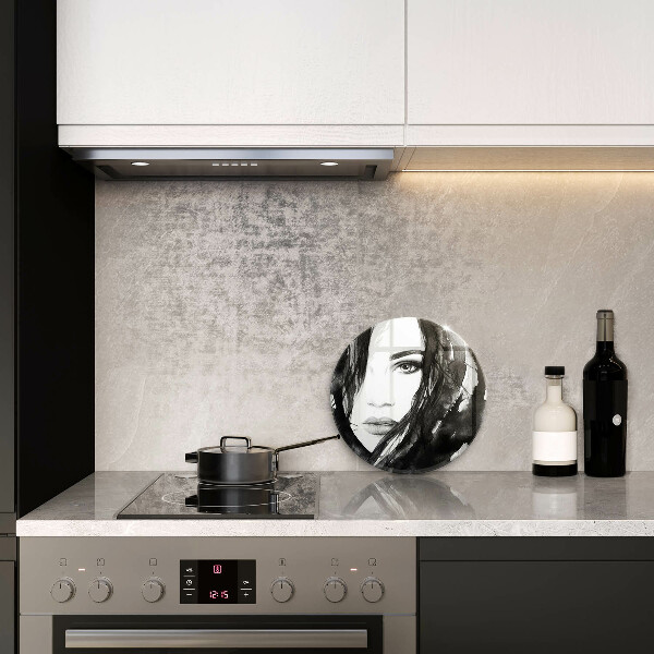 Tábua de cortar Rosto de mulher