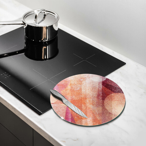 Tábua de corte de vidro Arte abstrata