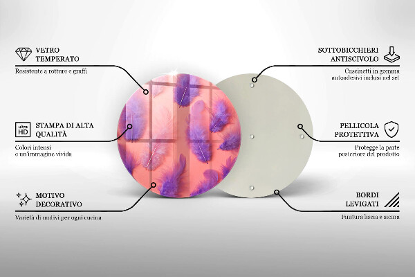 Tábua de cortar Penas fofas
