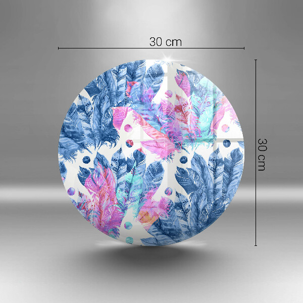 Tábua de cortar Ilustração de pena boho