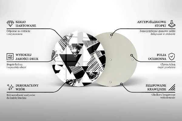 Tábua corte Triângulos geométricos