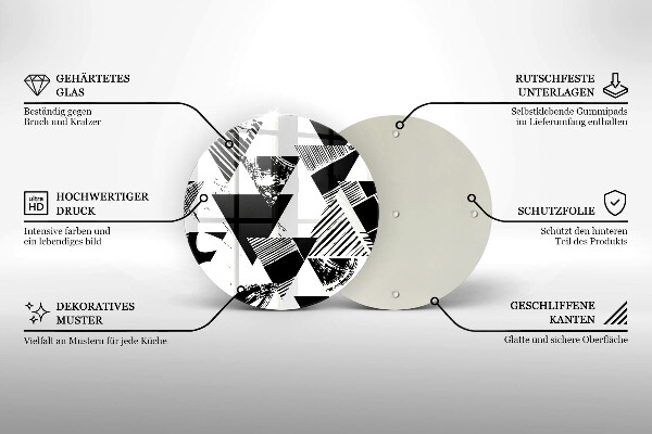 Tábua corte Triângulos geométricos
