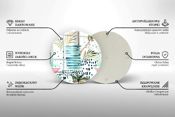 Tábua de vidro Ilustrações de férias