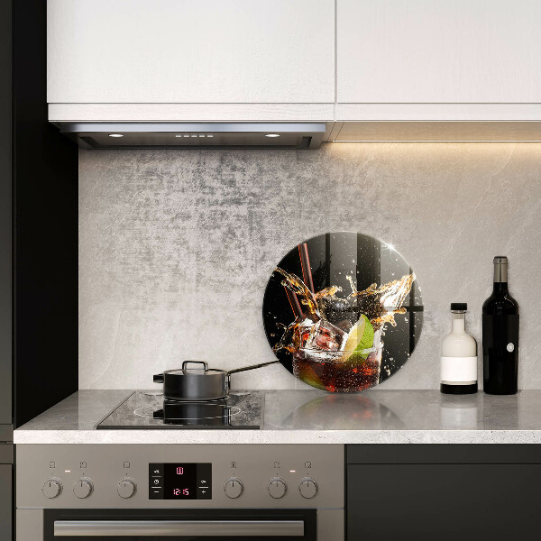 Tábua de vidro Beber com gelo