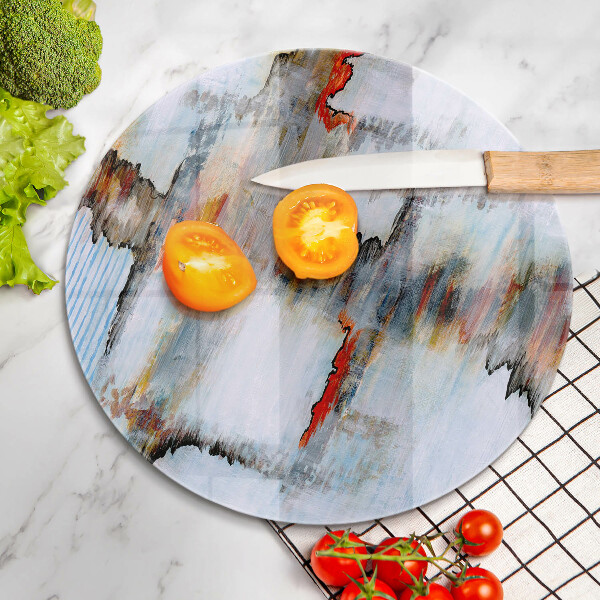 Tábua para cozinha Tintas abstratas