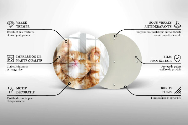 Tábua para cozinha Gatinho doce