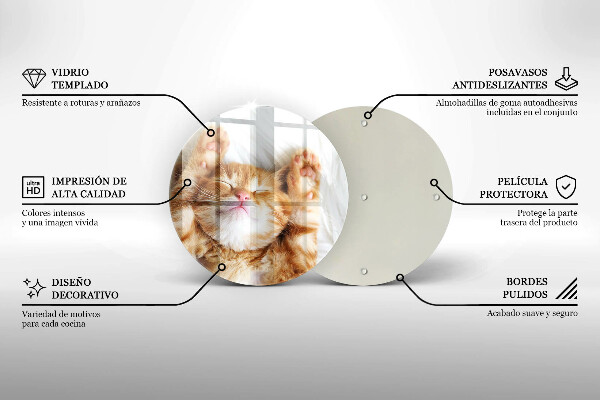 Tábua para cozinha Gatinho doce