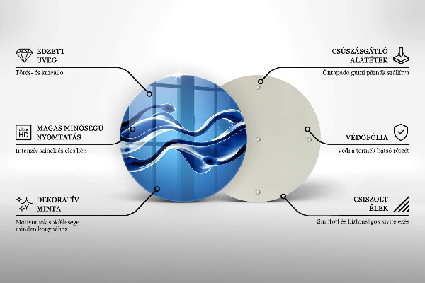 Tábua de cortar alimentos Abstração de fluidos