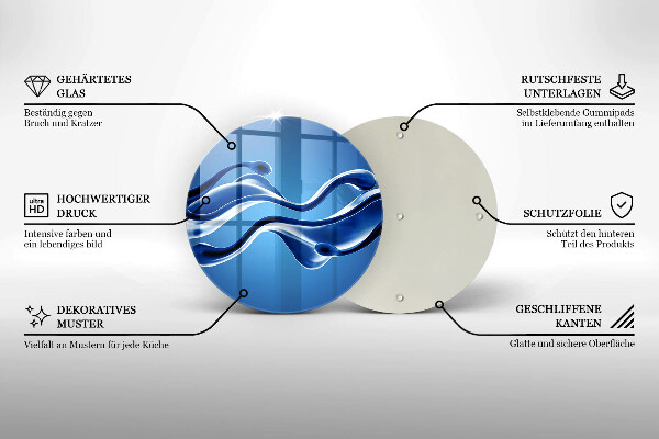 Tábua de cortar alimentos Abstração de fluidos