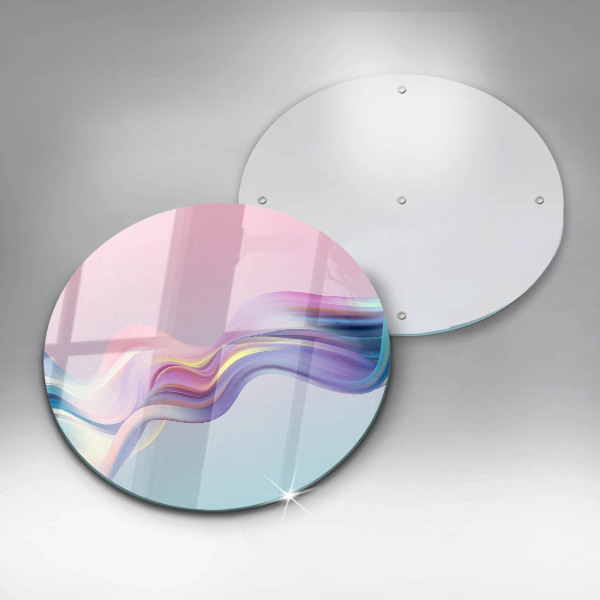 Tábua para corte abstração pastel