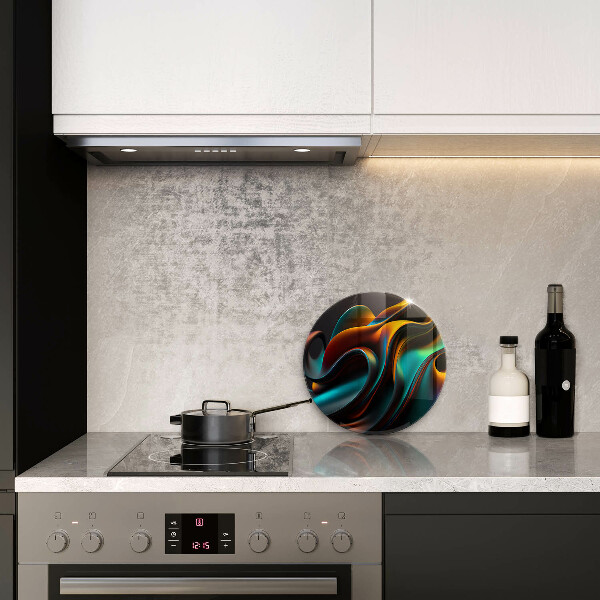 Tábua para corte Abstração colorida