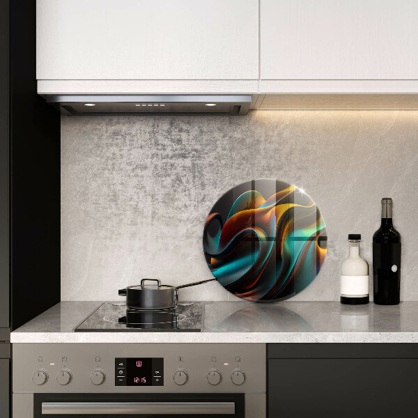 Tábua para corte Abstração colorida