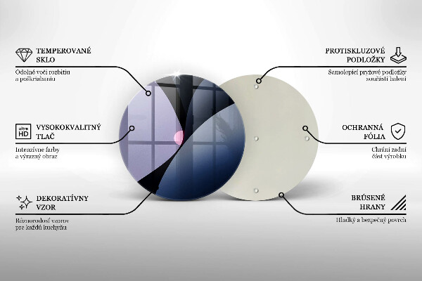 Tábua de cortar Formas abstratas