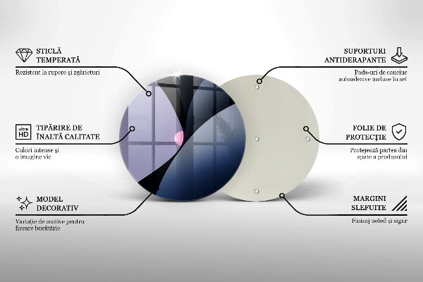 Tábua de cortar Formas abstratas