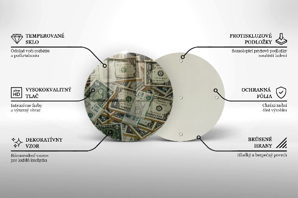 Tábua de corte Dinheiro dólares