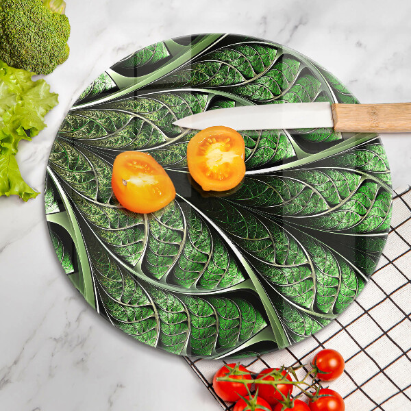 Tábua de cortar alimentos Estrutura das nervuras das folhas